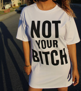 NOT YOUR ** / T-shirt Dress