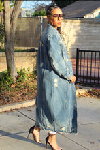 Load image into Gallery viewer, Jus&#39; Denim / Long Jean Jacket
